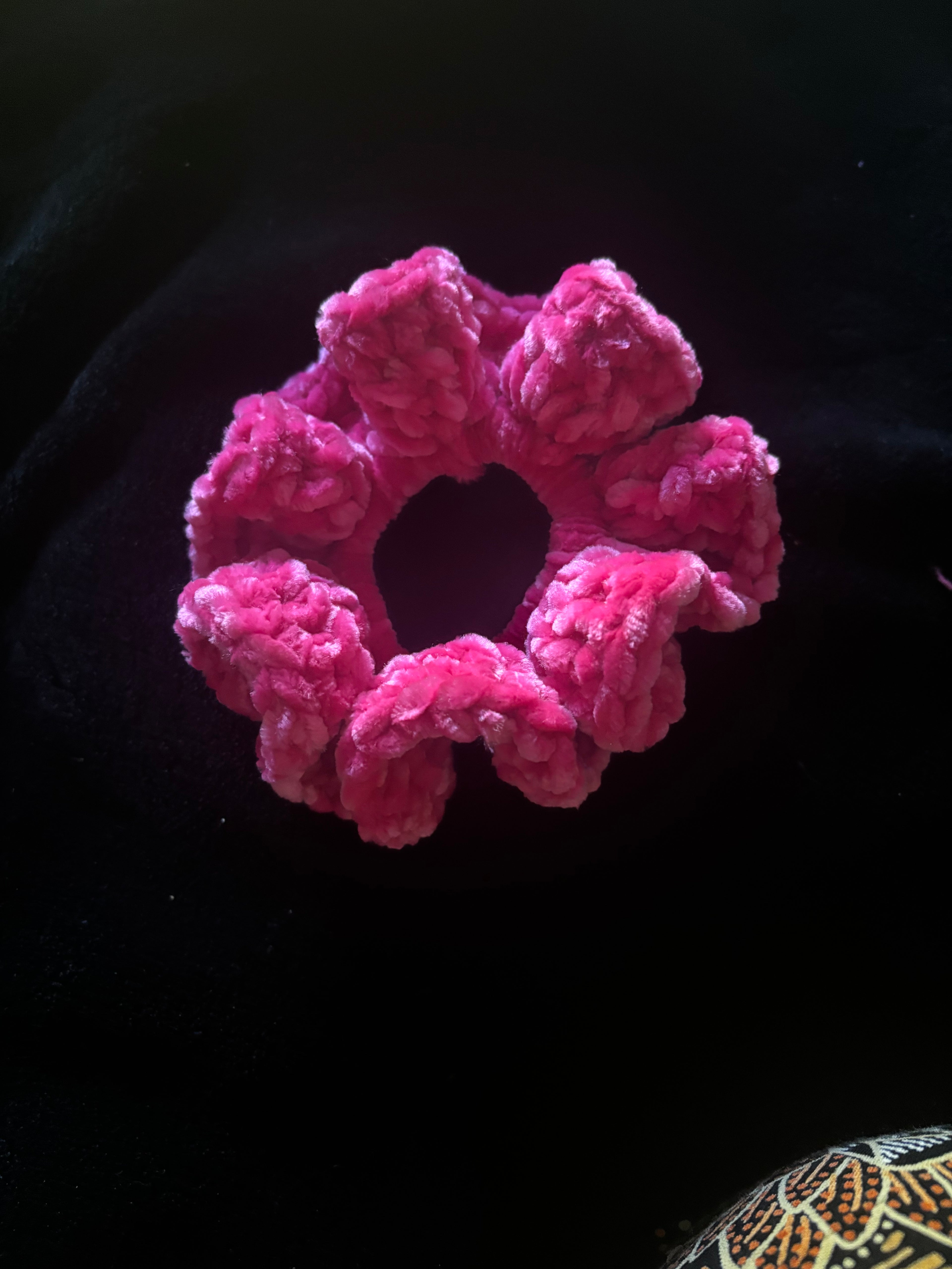 Hot Pink Scrunchie