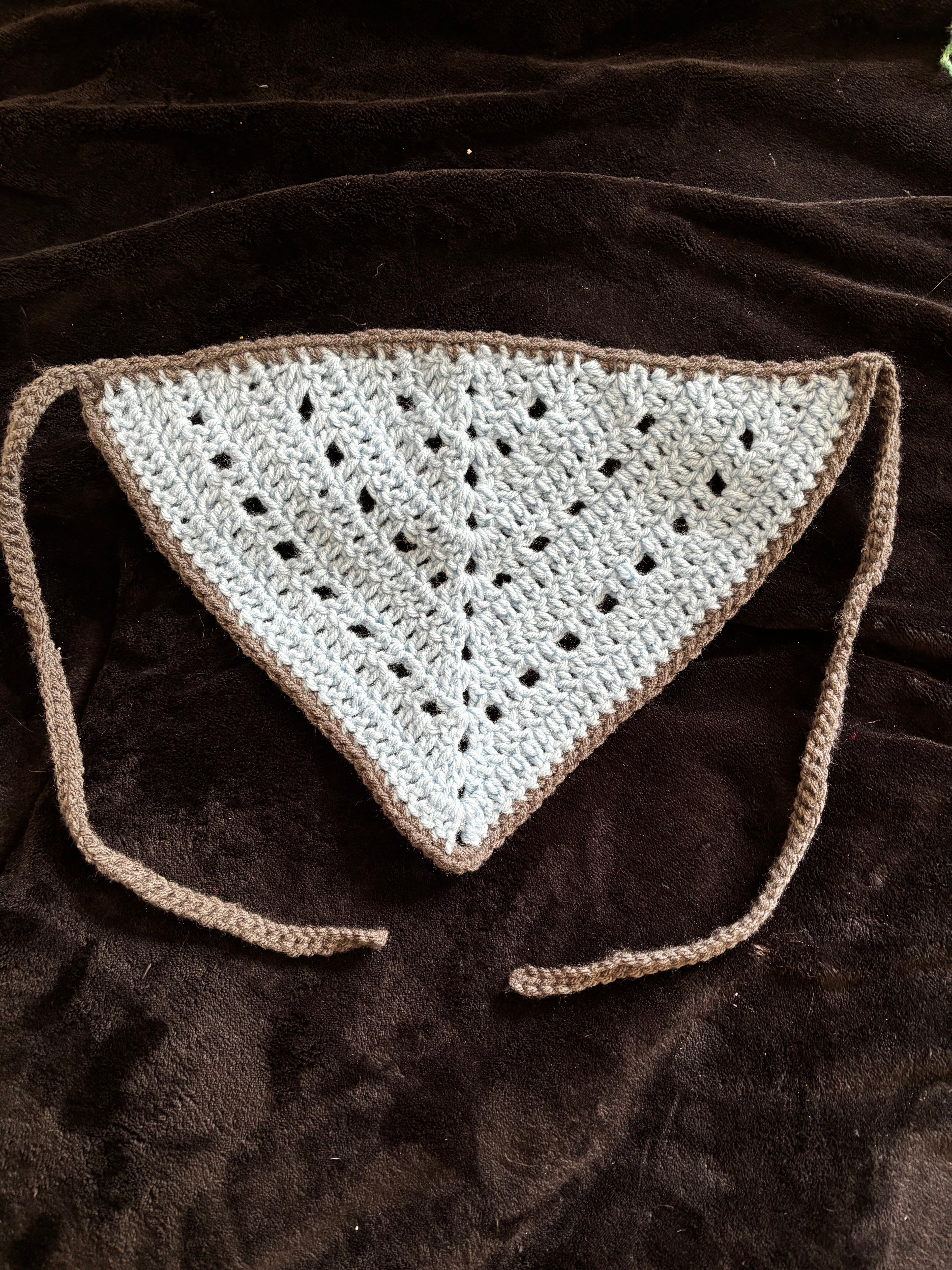 Blue and Gray Bandana